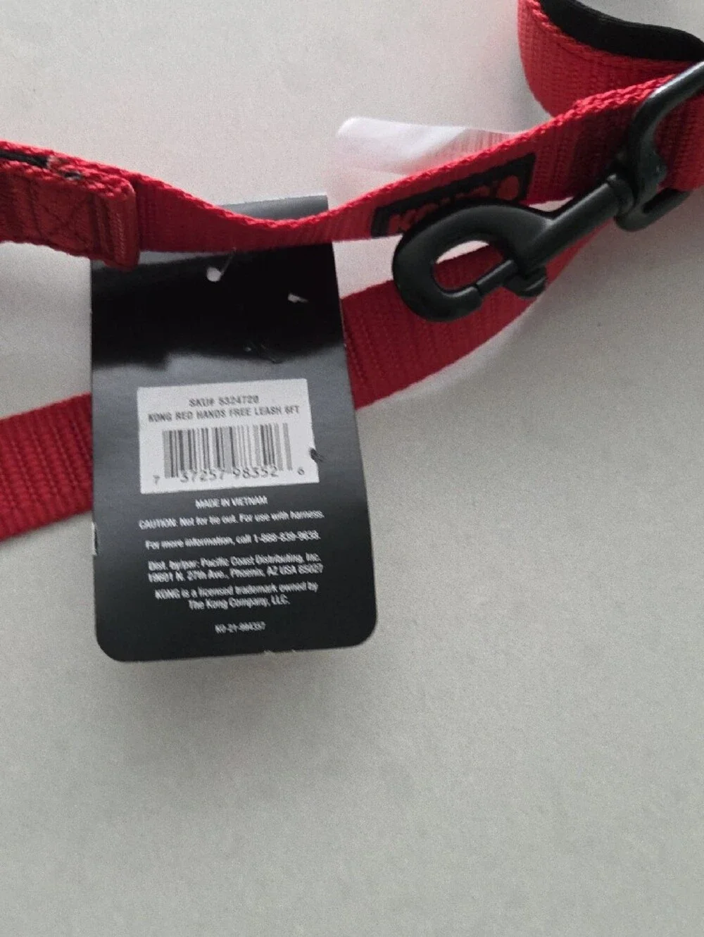 Kong Red Dog Leash with Padded Handle